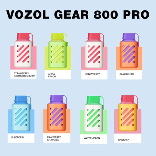 Vozol Gear Pro 800 Puffs Disposable Pod Kit